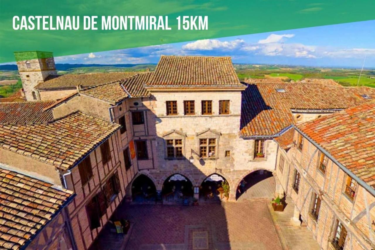 Le Cottage Nature Primeur Sauna Gaillac Entre Albi-Toulouse & Les Cottages Du Tarn Brens  외부 사진
